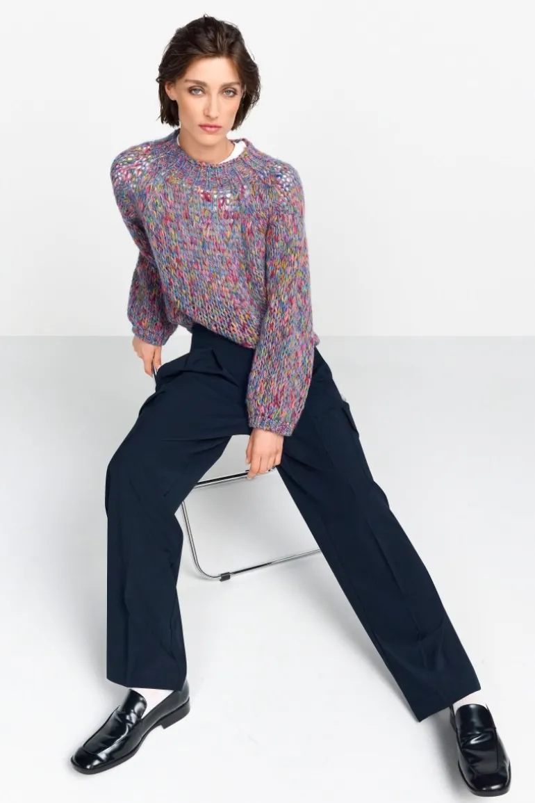 Anzughose Mit Cargo-Details