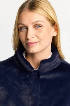 Übergangsjacke Aus Fake Fur