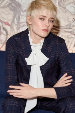 Blazer Mit Karomuster