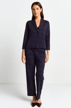 Blazer Mit Karomuster