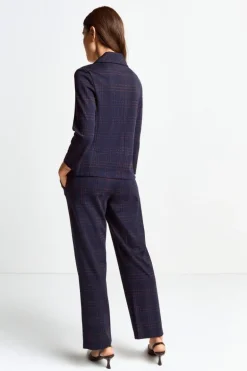 Blazer Mit Karomuster