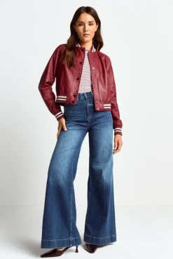 Bomberjacke Aus Leder