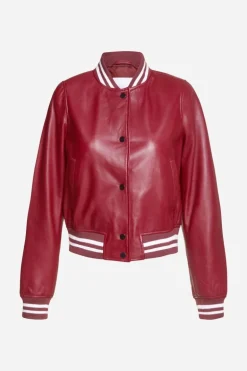 Bomberjacke Aus Leder