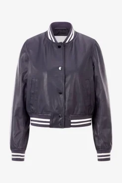 Bomberjacke Aus Leder