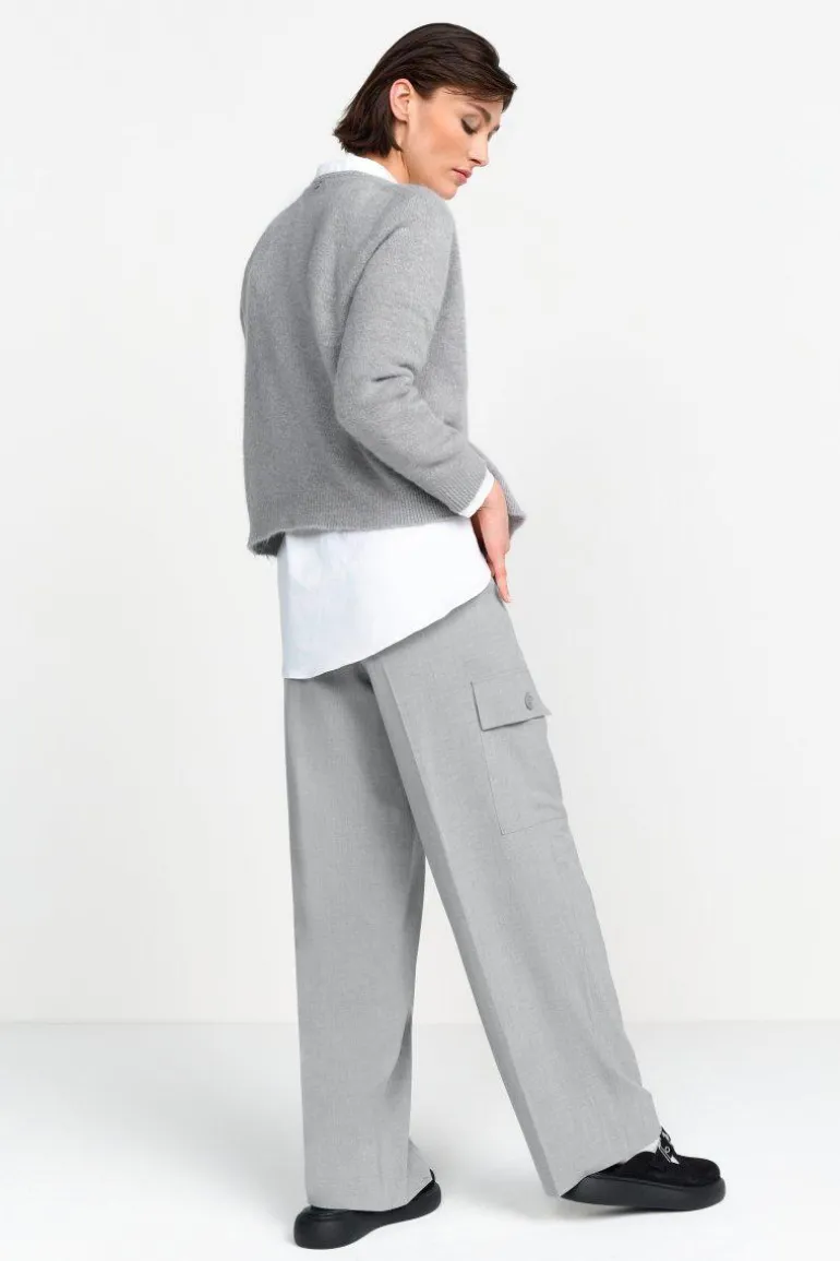 Cardigan In Softem Wollmix