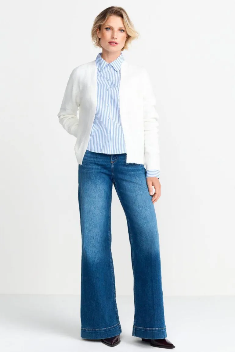 Cardigan In Softem Wollmix