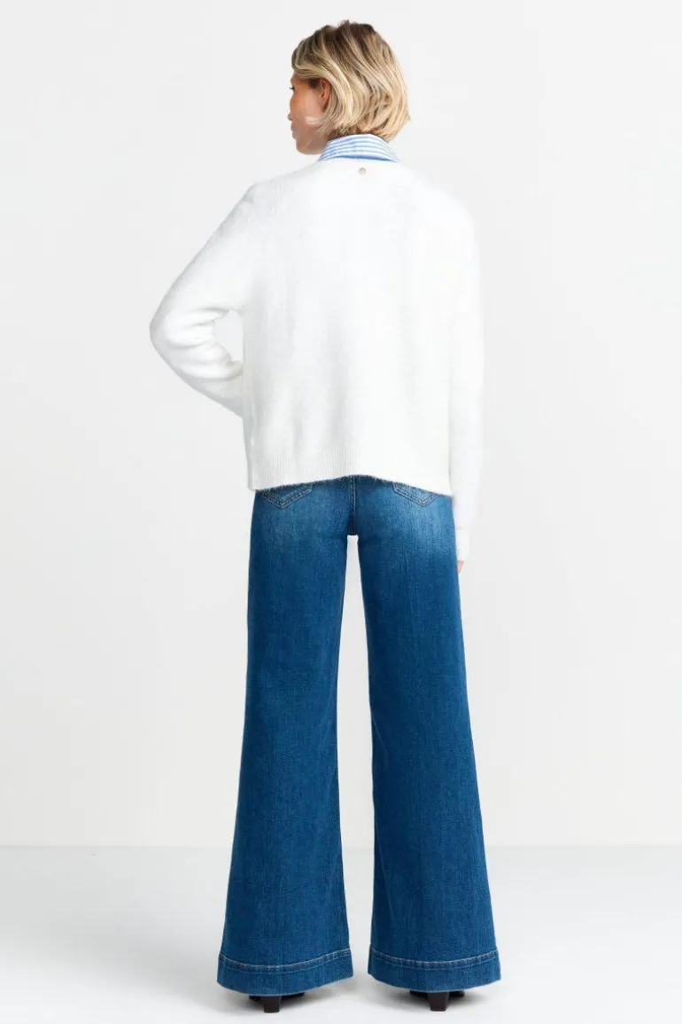 Cardigan In Softem Wollmix