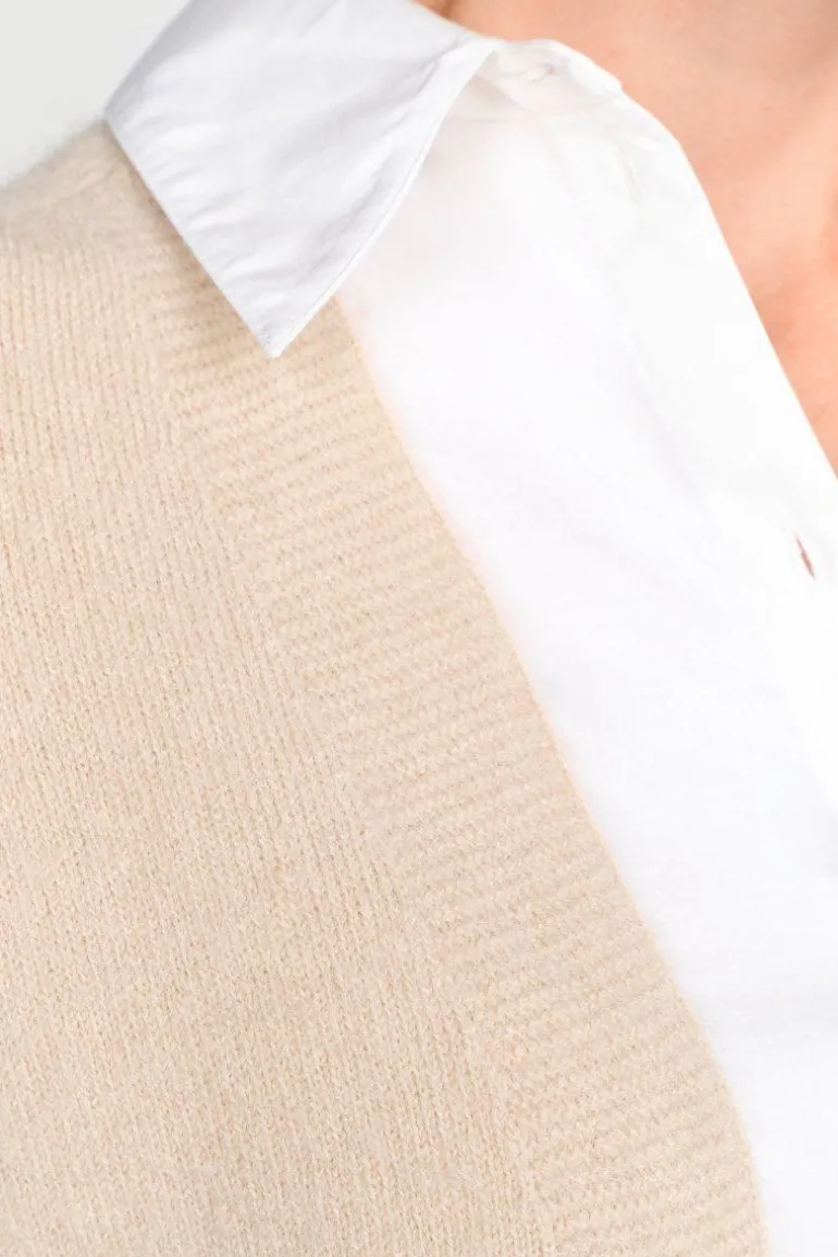 Cardigan In Softem Wollmix