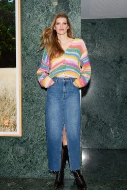 Cardigan Mit Perlmuttknöpfen