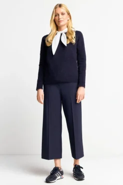 Culotte Mit Bügelfalte