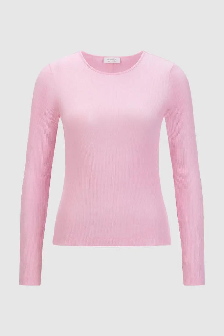 Geripptes Longsleeve