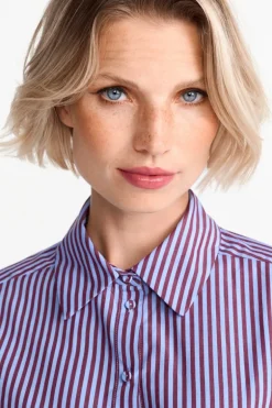 Gestreifte Hemdbluse