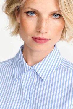 Gestreifte Hemdbluse