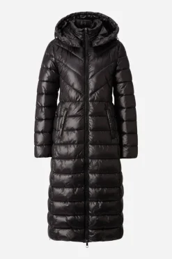 Glänzender Steppmantel