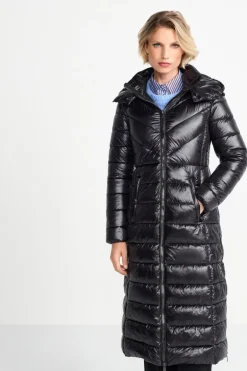 Glänzender Steppmantel