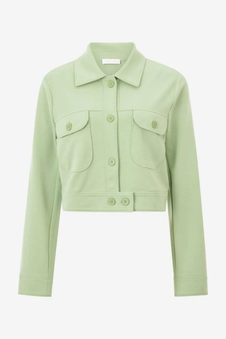 Kurze Jacke Mit Taschen