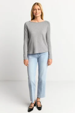 Longsleeve Aus Baumwolle