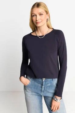 Longsleeve Aus Baumwolle