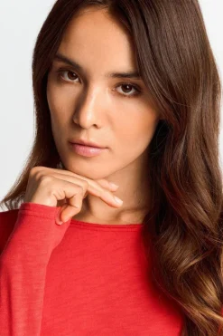 Longsleeve Aus Baumwolle