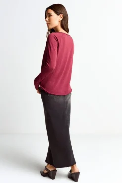 Longsleeve Aus Baumwolle