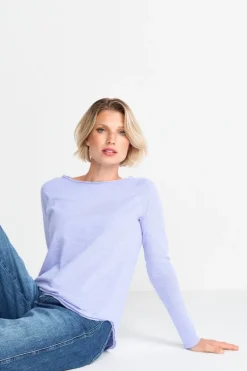 Longsleeve Aus Baumwolle