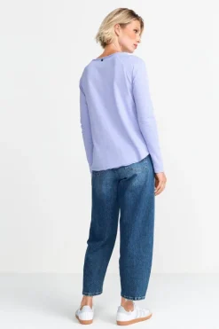 Longsleeve Aus Baumwolle