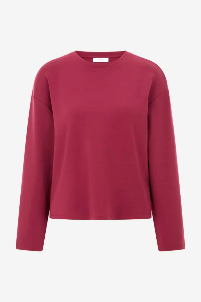 Longsleeve Aus Supersoftem Jersey