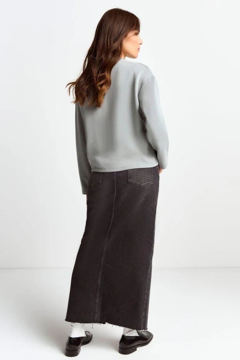 Longsleeve Aus Supersoftem Jersey