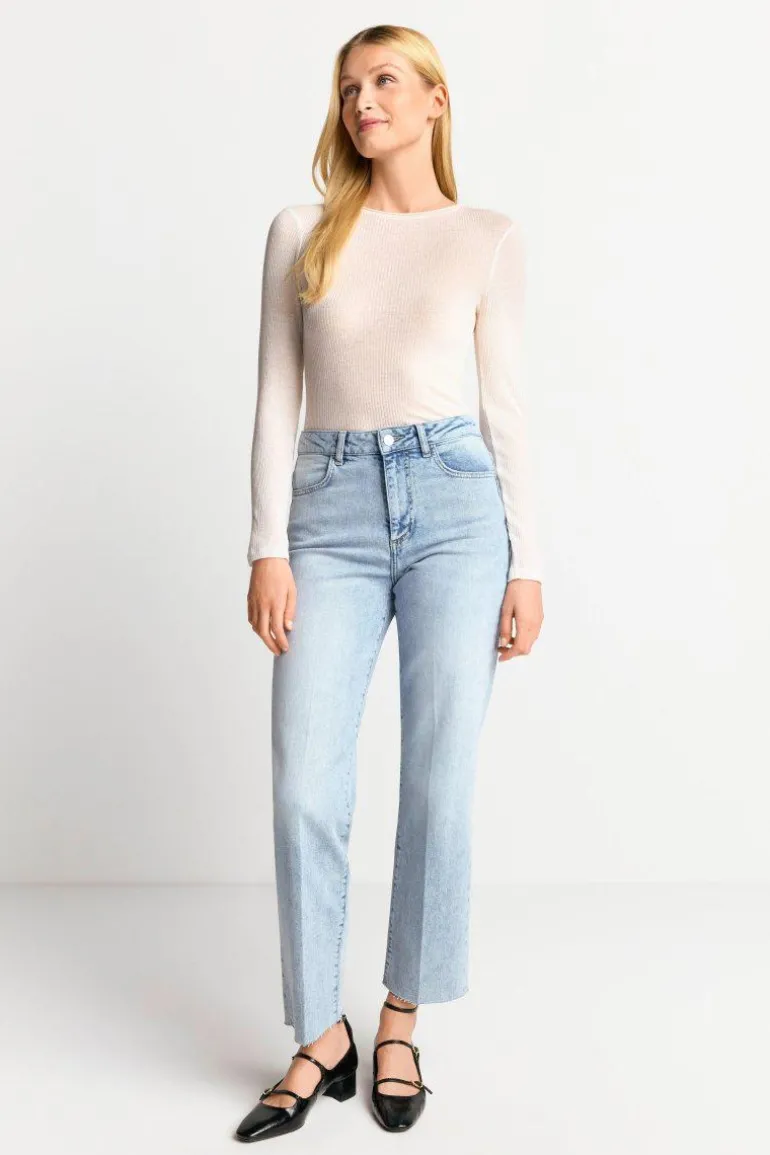 Longsleeve Aus Wollmix