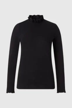 Longsleeve Mit Frill-Kragen