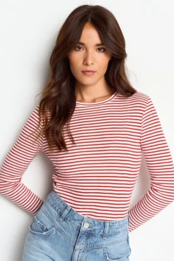 Longsleeve Mit Glanzgarn