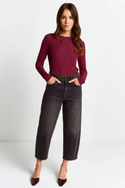 Longsleeve Mit Glitzereffekt