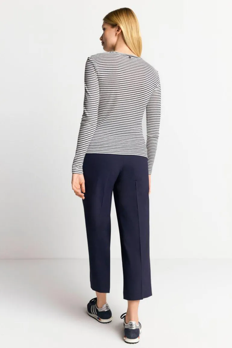 Longsleeve Mit Metallfäden