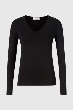 Longsleeve Mit V-Neck