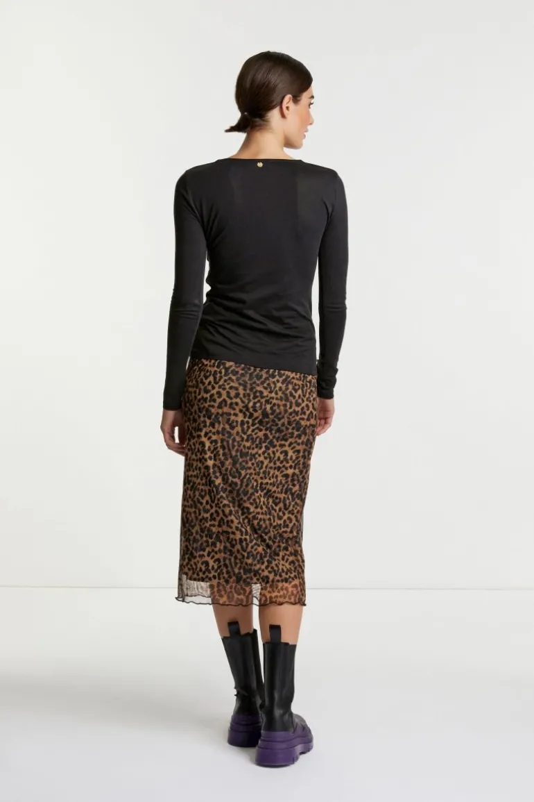 Longsleeve Mit V-Neck