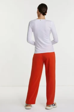 Longsleeve Mit V-Neck