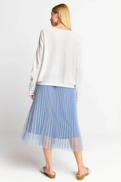 Nahtloser Strickpullover