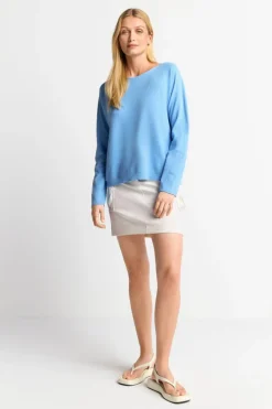 Nahtloser Strickpullover