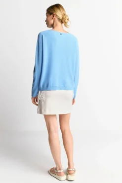 Nahtloser Strickpullover