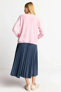 Nahtloser Strickpullover