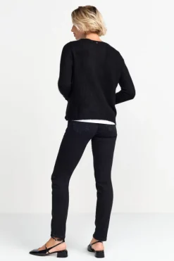 Nahtloser Strickpullover