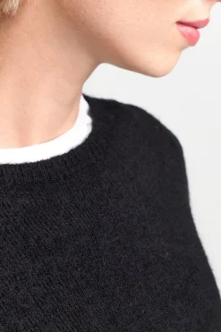 Nahtloser Strickpullover