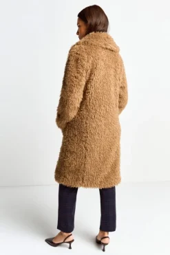 Oversized-Mantel Aus Kustfell