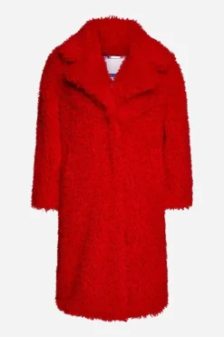 Oversized-Mantel Aus Kustfell