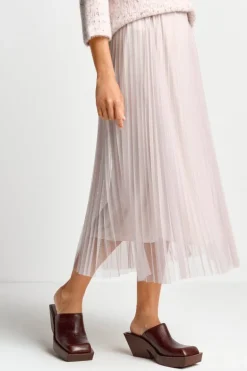 Plisseerock In Midilänge