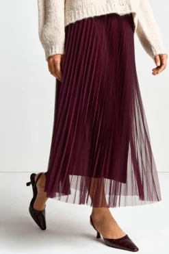 Plisseerock In Midilänge