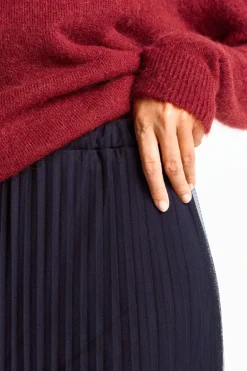 Plisseerock In Midilänge