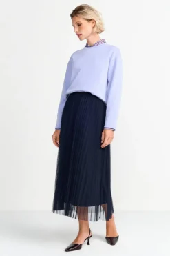 Plisseerock In Midilänge