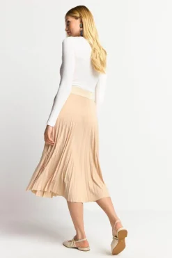 Plisseerock Mit Elastischem Bund