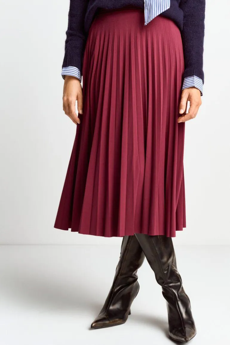 Plisseerock Mit Elastischem Bund